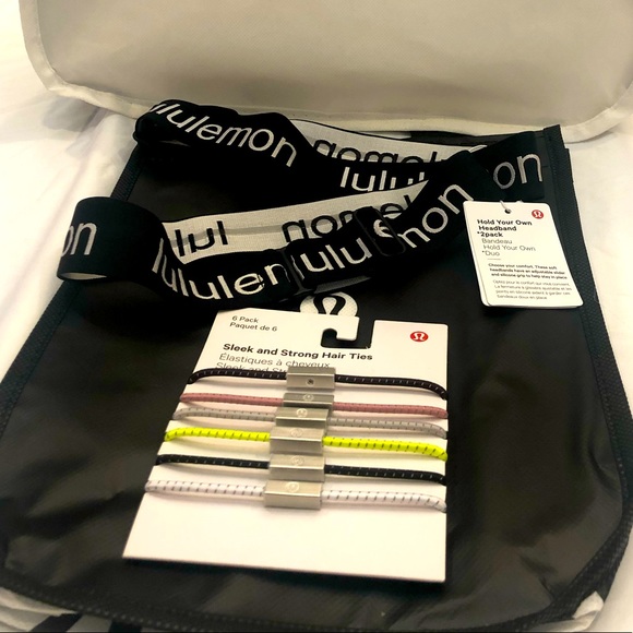 lululemon athletica Accessories - NWT Lululemon Headbands and Hair Ties Bundle